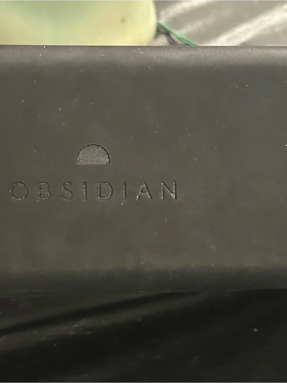 Obsidian cat eye